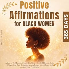 Positive Affirmations for Black Women Audiolibro Por Keisha Williams arte de portada