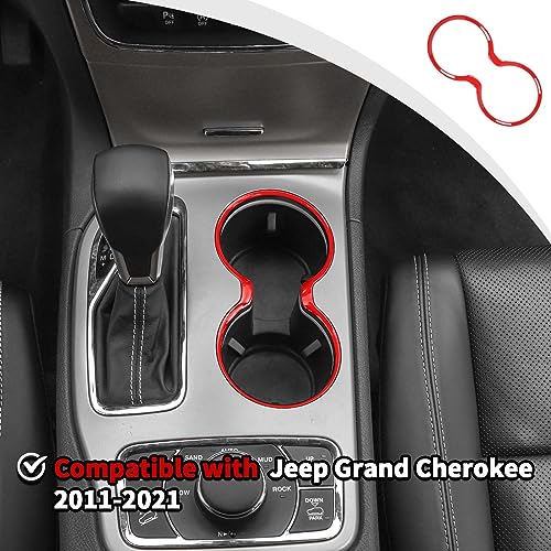 JWWY Moldura Portavasos Delantero para Jeep Grand Cherokee miniatura 3
