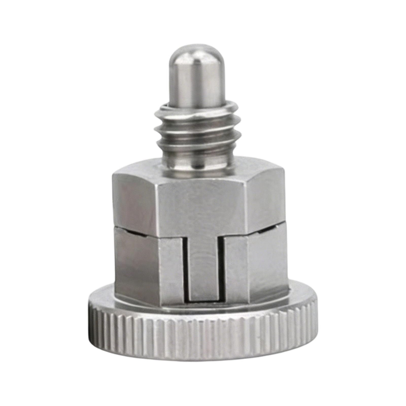 Oxxggkao C Stainless Steel Size 8 Push Pull Plunger Featuring Automati Locking Design For Enhanced Push Pull Fastener