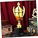 Outanaya Large Trophy Cup with Lid Decorative Award Trophy for Sports Events Soccer Competitions and Academic Achievements Stunning Showpiece for