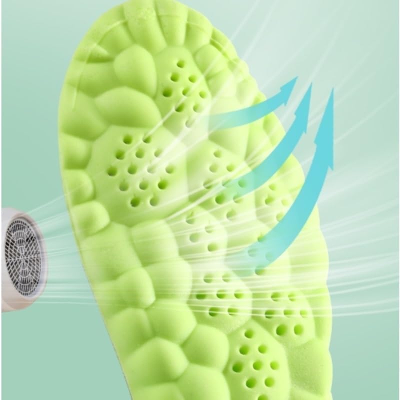 Pu Insoles Boys and Girls Sports Sweat Absorption Breathable Cut