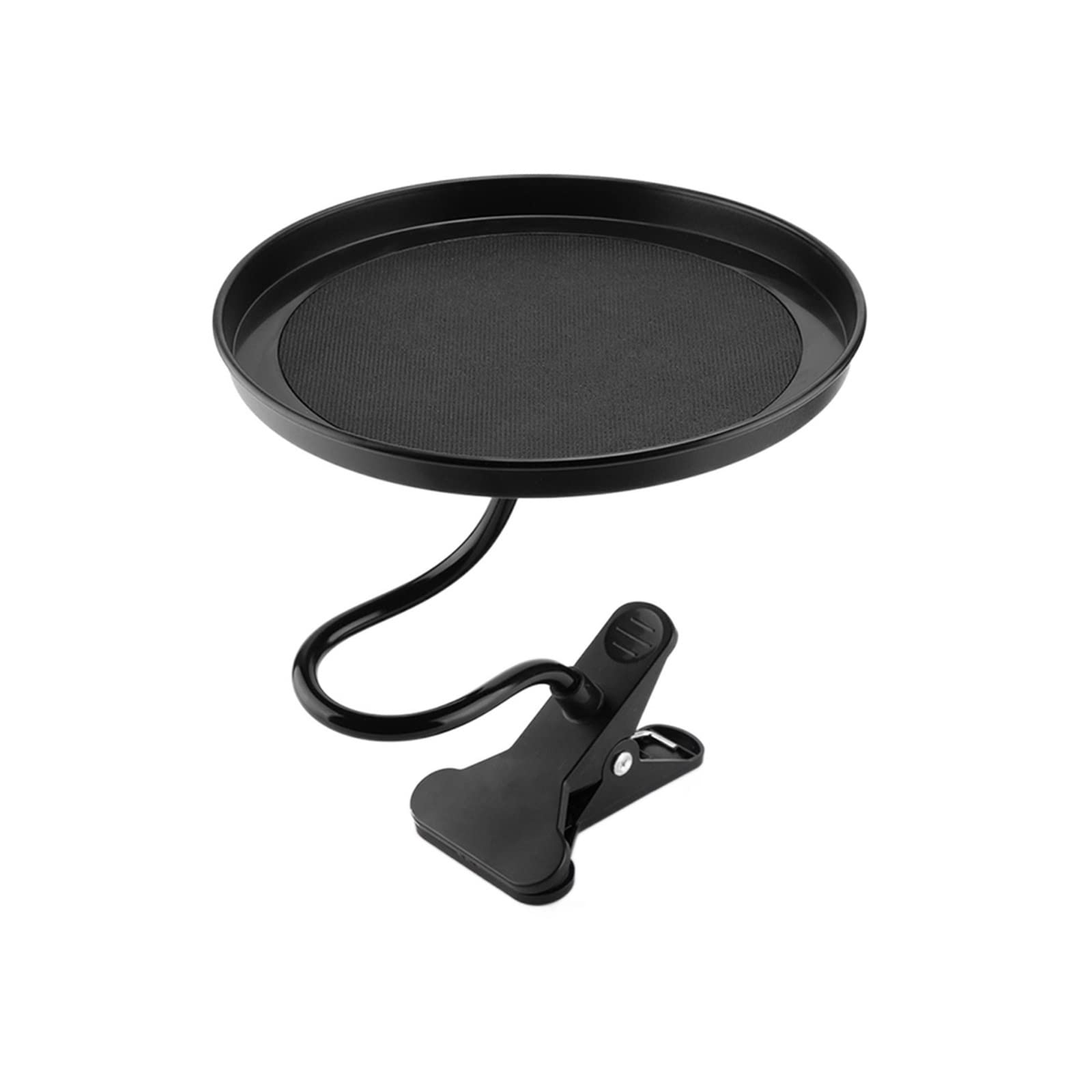 Plateau de nourriture de voiture pliable avec support de pince réglable pour l'arrière