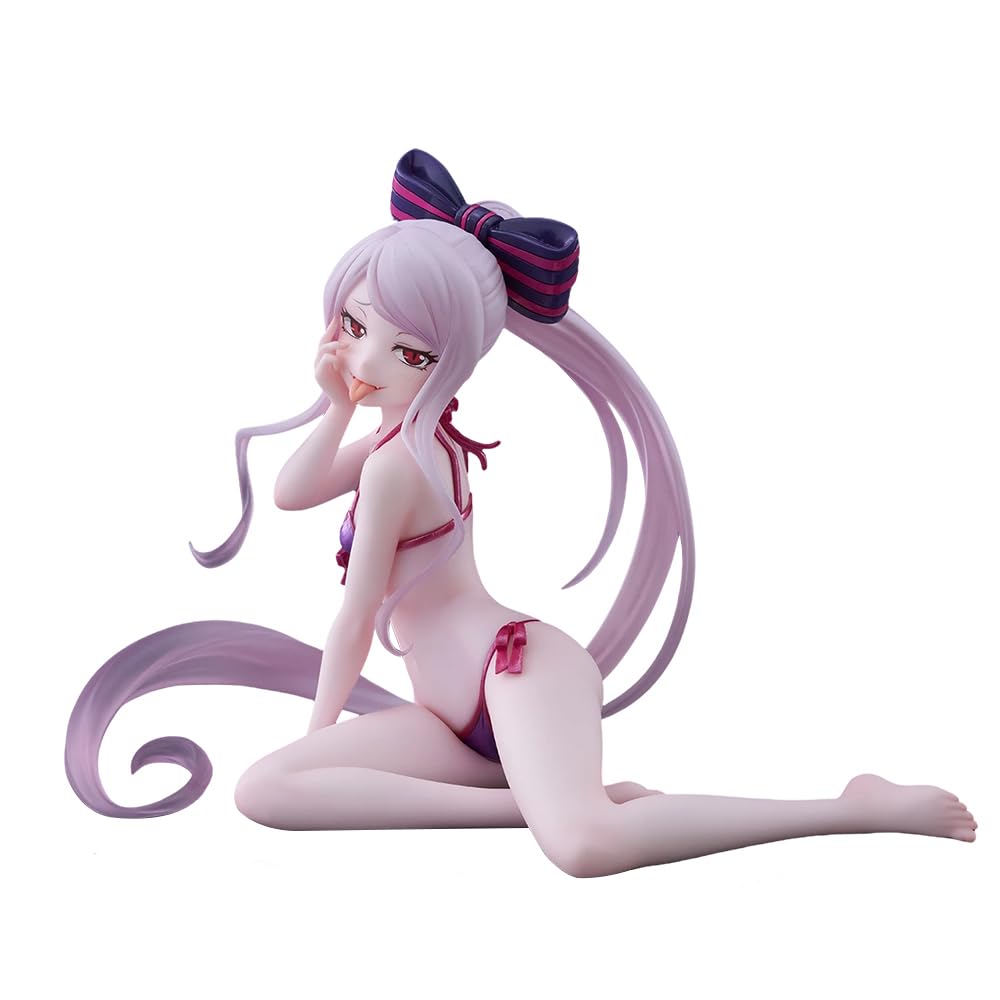 Zhongkaihua Shalltear Bloodfallen Figure Sitting Position PVC Statue Shalltear Bloodfallen Swimsuit Anime Girl Figure Model Collectible Ornament Gift for Anime Fans — image 1