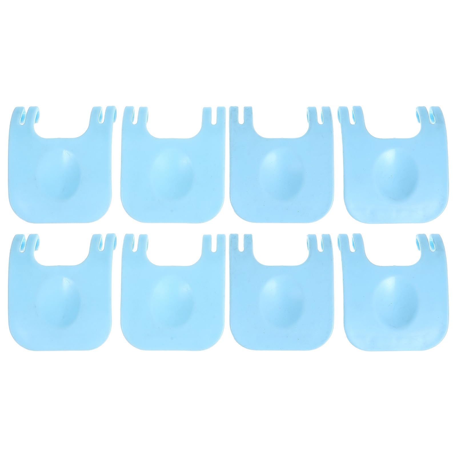 Toyvian Rabbit Cage Clips 8 Pcs Small Animal Cage Fasteners for Wire Cages Secure Indoor Hutch Run Clips for Hamsters Guinea Pigs and Rabbits Easy Installation Plastic Buckle