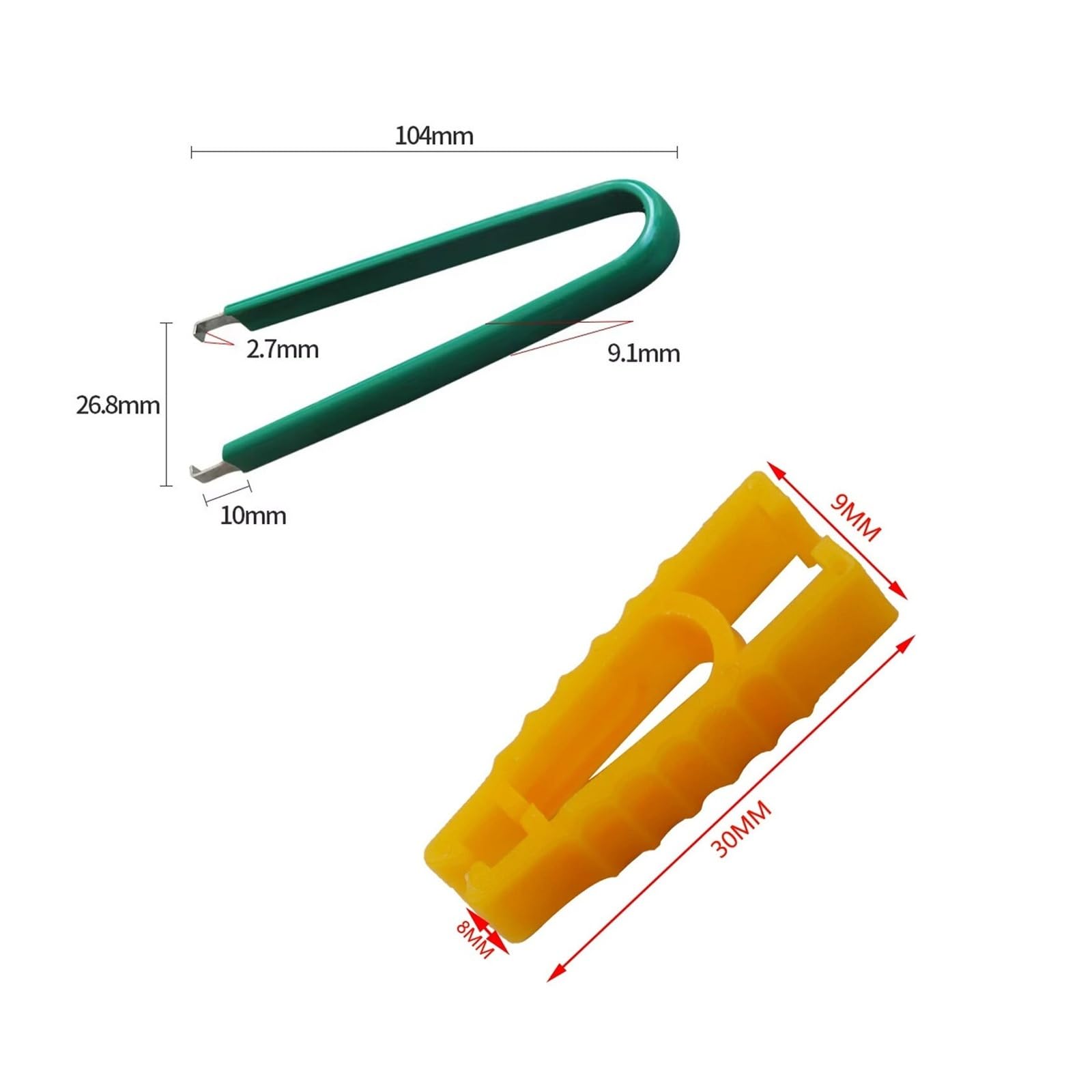 Fuse Puller Car Automobile Fuse Clips Extractor Tool for Blade for Mini (B)