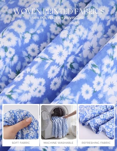 Image of GRACE KARIN Womens Maxi Floral Sundresses Summer Beach Boho Dress Spaghetti Strap Dresses Casual Fashion Clothes with Pockets