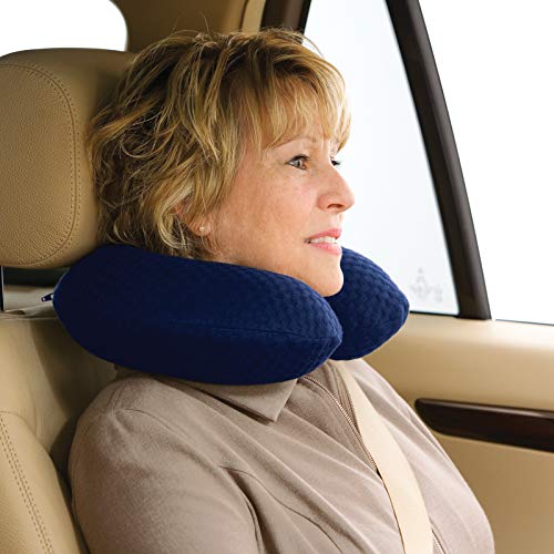 Almohada de viaje de espuma viscoelástica para cuello miniatura 4