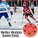 ZLY 2PCS Inline Roller Hockey Puck,Ice Hockey Pucks,Roller Hockeys Game Puck for Indoor and Smooth Outdoor Courts