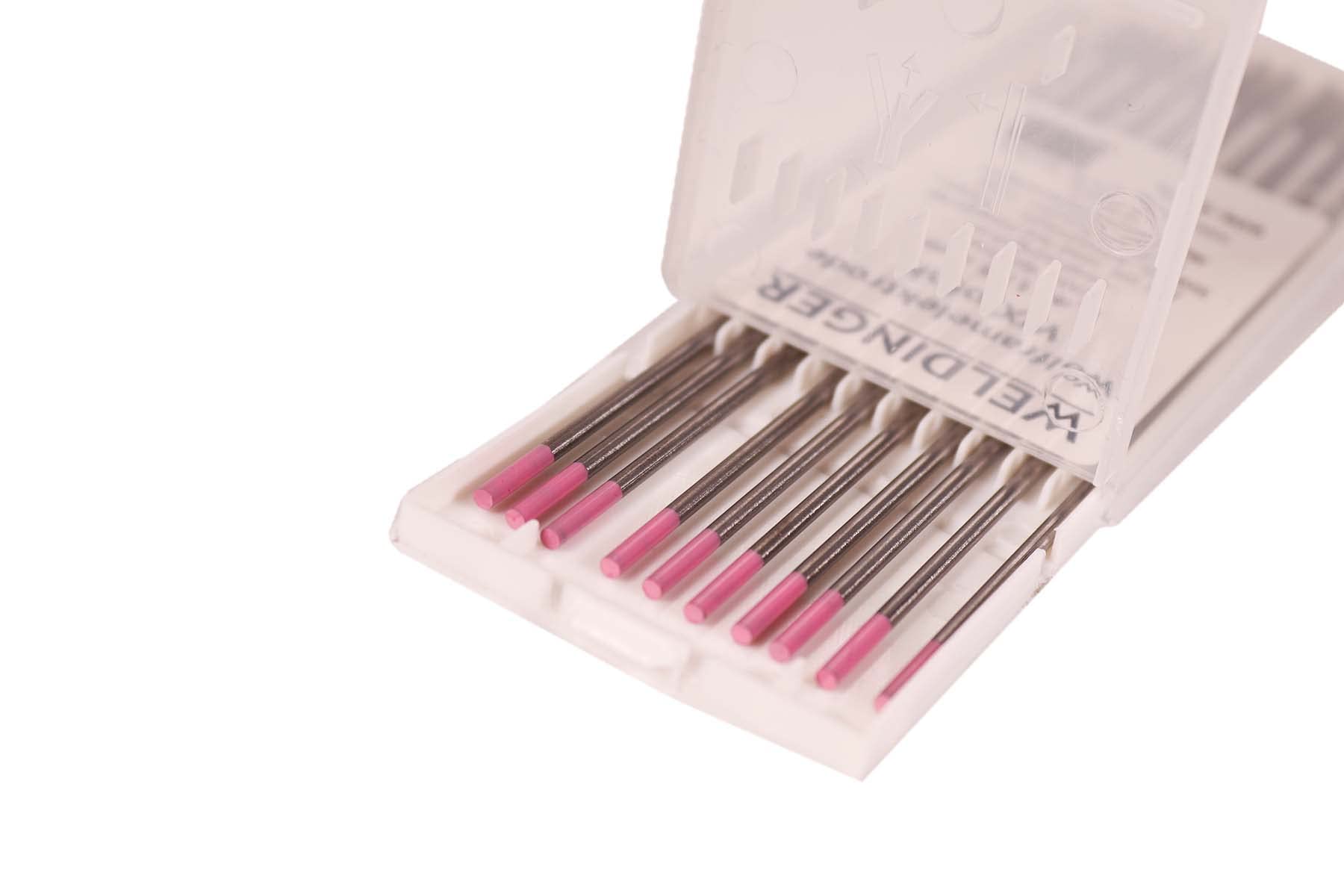 WELDINGER WIG-Wolframelektrode WX-Pink 2,4x175 mm 10 Stück