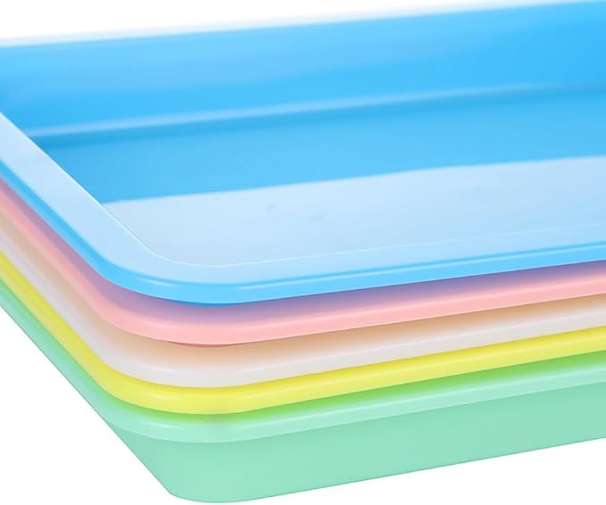 Kit para caja de arena para gatitos de plástico 5 piezas miniatura 5