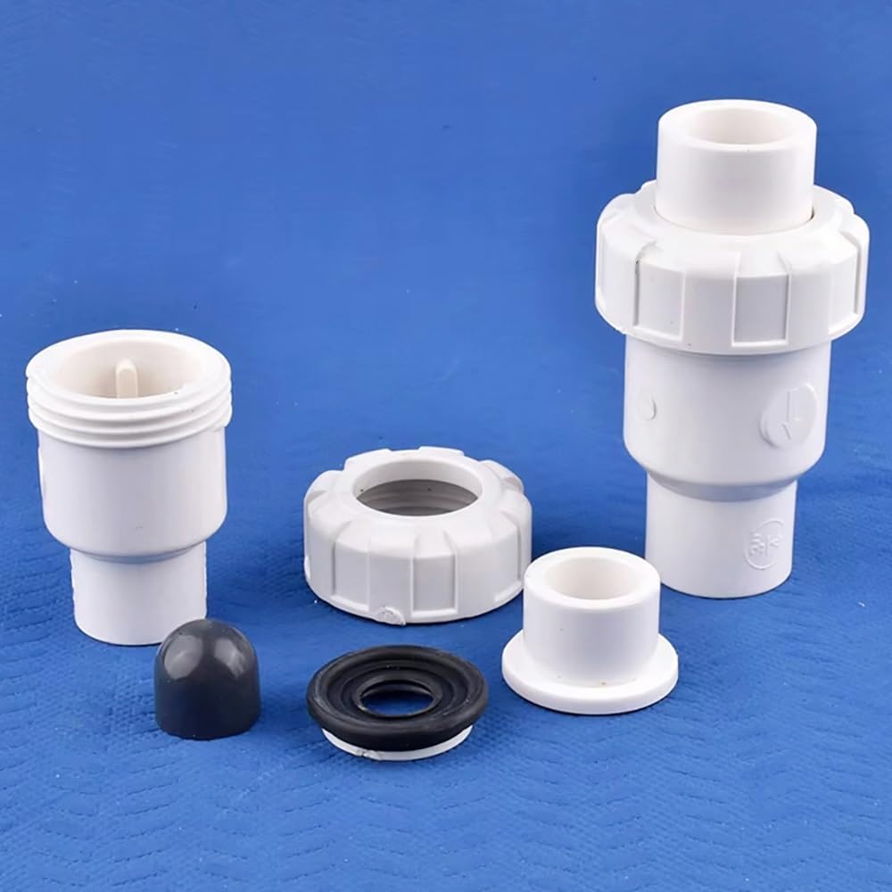 1pc UPVC Ball Check Valve for Garden Irrigation - 20mm to 110mm(75mm)