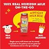 Horizon Organic Shelf Stable 1% Lowfat DHA Omega-3 Chocolate Milk Boxes, 6 Count (Pack of 3) - 8g Protein per Serving