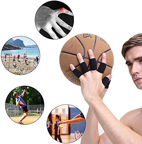 10 Pezzi Manicotti Elasticizzati Proteggi Dita per...