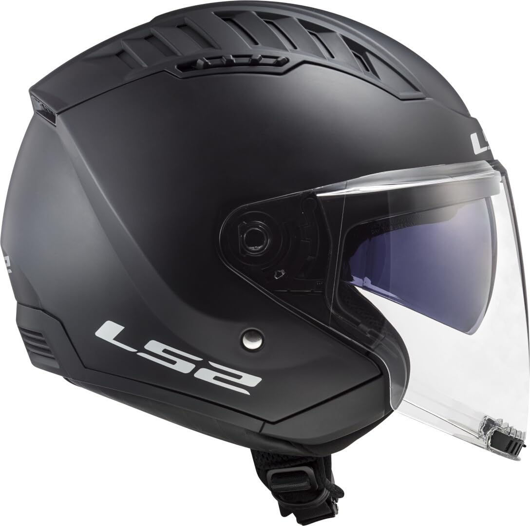 LS2, Casco Moto Jet COPTER II SOLID Matt Black, M