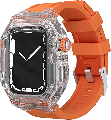 Évitez les rayures sur Apple Watch grâce au bracelet militaire transparent anti-choc