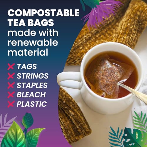 Image of Cederberg Tea Company Organic Milk Thistle Tea - 30 Tea Bags | Organic Herbal Tea From Single Origin | Eco-Friendly Tea Bags | Non-GMO Caffeine Free Tea With Zero Sugar