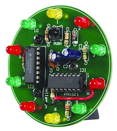 Price comparison product image Velleman MK152 Spinning LED Wheel Mini Kit