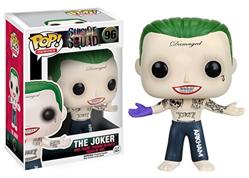 Funko Pop Movies: Suicide Squad Action Figure, The Joker Shirtless #TOP1