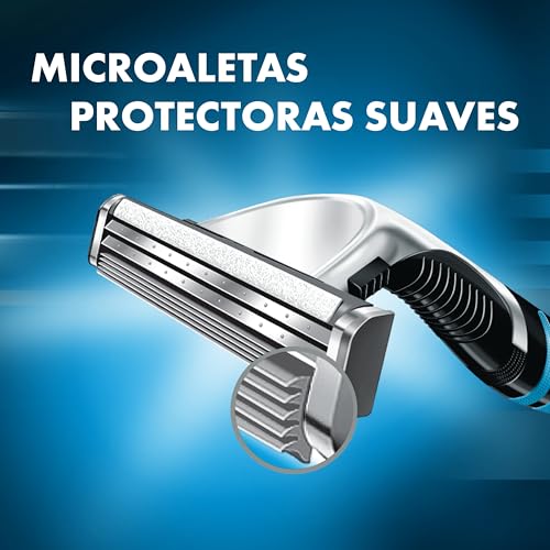 Miniatura 2 de Gillette Sensor Excel Cuchillas De Afeitar Para Hombre, Pack De 10 Recambios Para Máquinilla De Afeitar