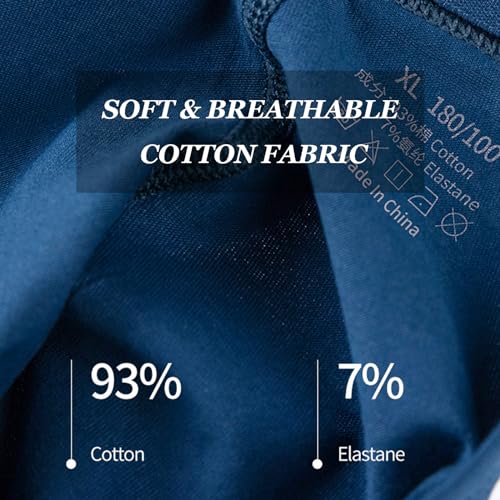 Meshal Men's Sexy Low-Rise Cotton Bikini Briefs Lightweight Soft Lingerie Underwear4