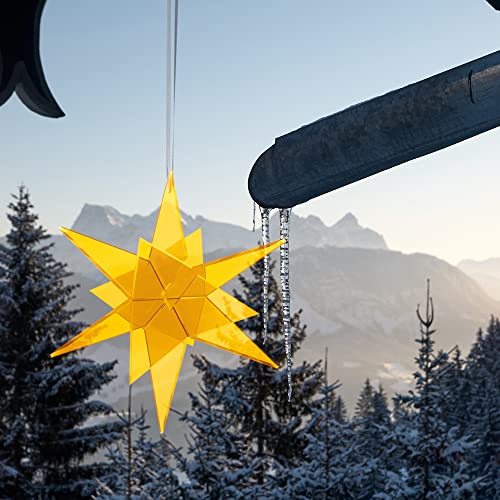 Sonnenfänger Cazador-Del-Sol Estrella 3D Stern in Gelb 13 cm