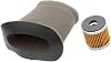 Elemento de filtro de aire para motocicleta compatible con Benelli Cub BJ250 Jinpeng TRK251 Small Yellow Dragon TNT25 1
