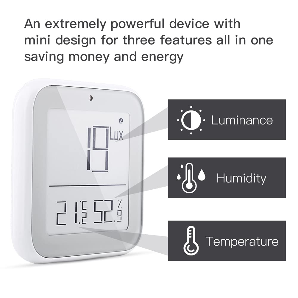 MOES ZigBee Thermometer Hygrometer - Smart Sensor Mit App