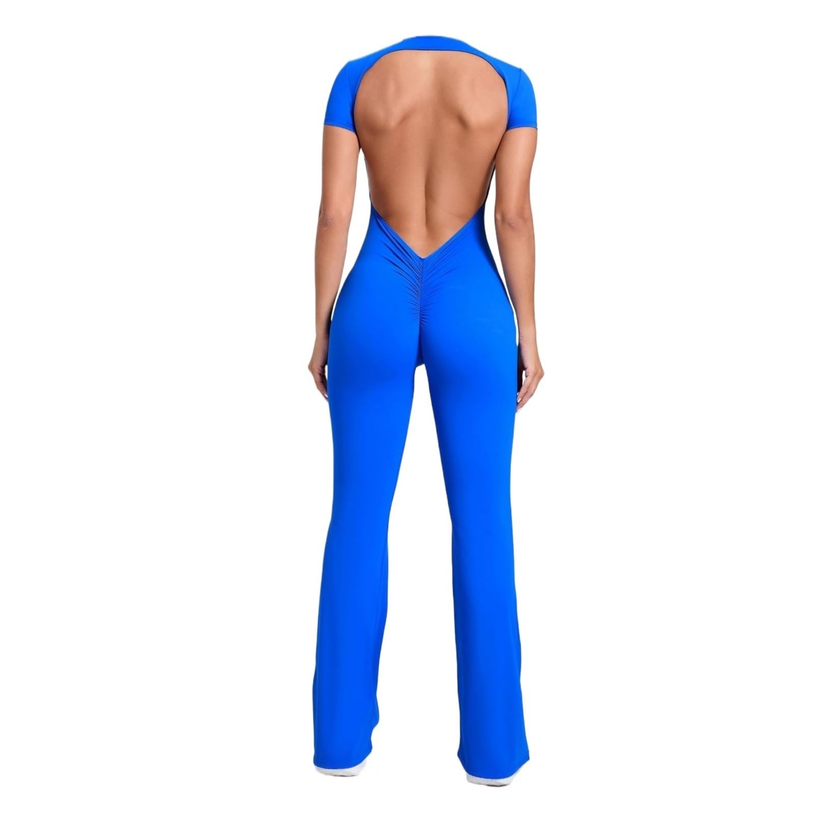 Mono Yoga Mujer Conjunto De Mono Y Pantalones Acampanados For Gimnasio, Entrenamiento Yoga For Mujer, Ropa Deportiva, Deportivo