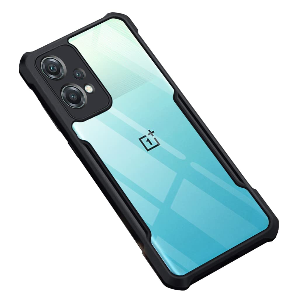 SHINESTAR Oneplus Nord CE 2 Lite 5G Back Cover Case | Ultra Thin 360 Degree Protection Crystal Clear Tranparent Bumper Back Cover Case for Oneplus Nord CE 2 Lite 5G - Black (B0CH3ZGTCG) Amazon Price History, Amazon Price Tracker