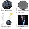 Solar Wind Chimes Auto Chang Colors,Gifts for Mom Women,Outdoor Waterproof Decorations Acrylic Mobile for Garden Yard Lawn Patio #3