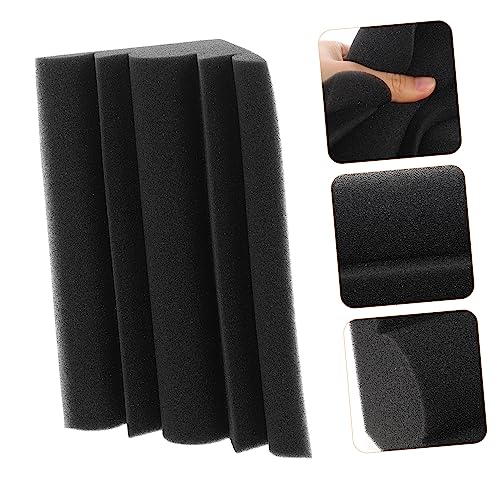 Toyvian 8pcs Paneles Absorbentes de Sonido Aislante de Baja Frecuencia para Teatros en Casa y Estudios Tratamiento Acústico Material de Alta Densidad miniatura 4