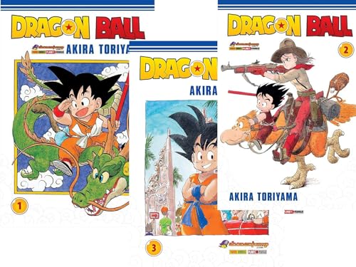 Kit Dragon Ball Vol. 1 ao Vol. 3 - Panini
