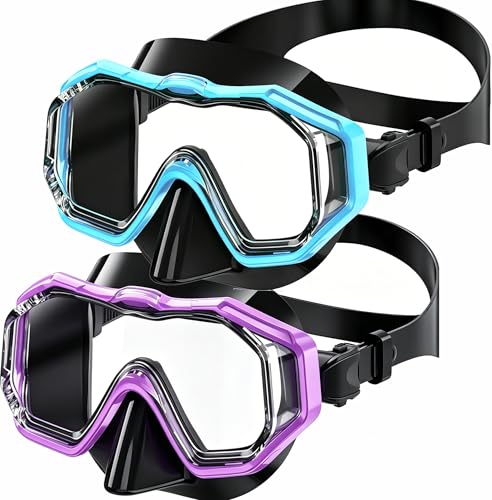 Lunettes de natation pour enfants empêchant l'eau dans le nez avec verres anti-buée