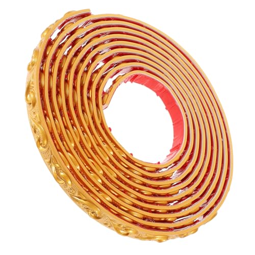 PRETYZOOM 自粘式モールディングトリム カット可能 剥がして貼る壁角装飾ストリップ キッチン 寝室 浴室対応背景壁枠 鏡枠用装飾ライン