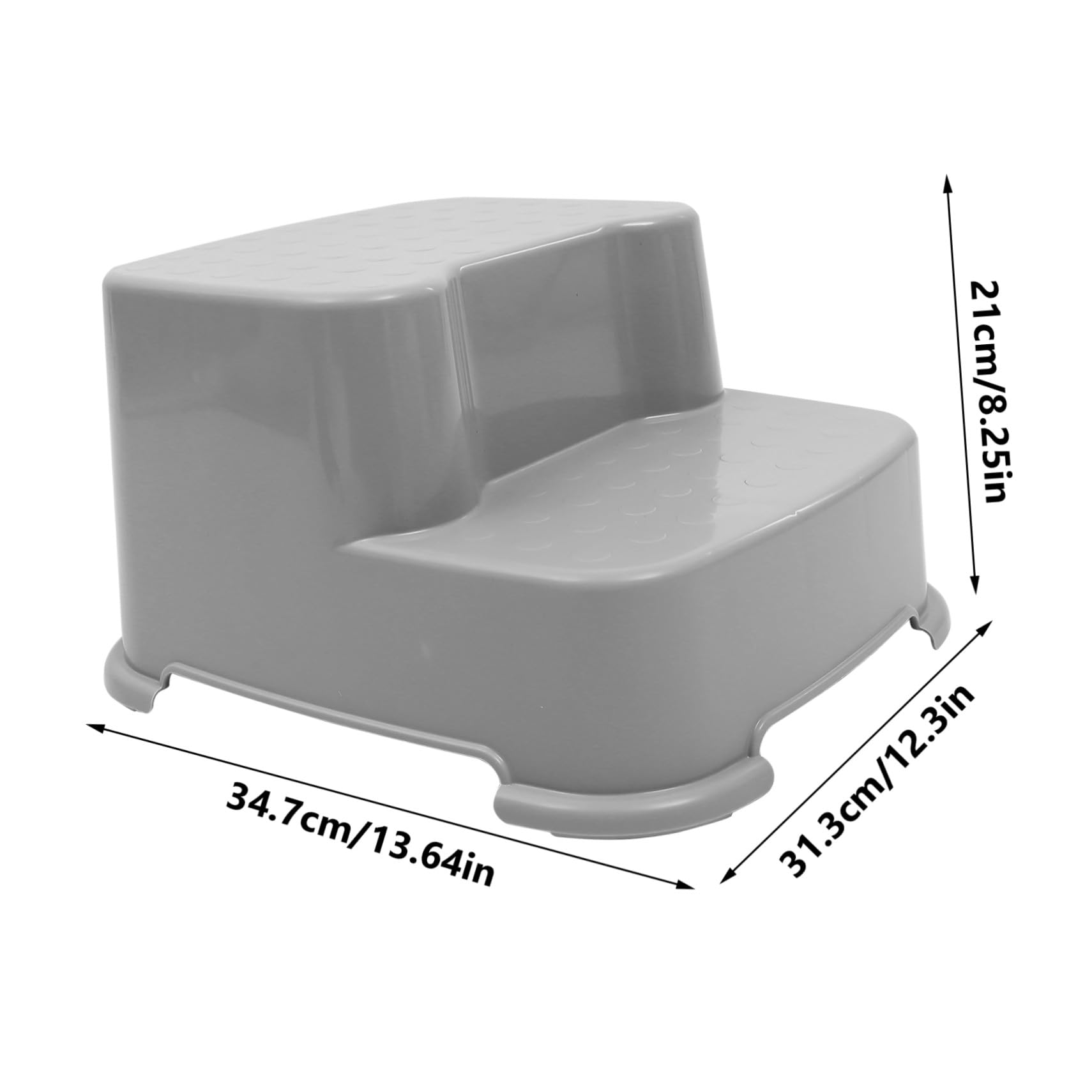 Abaodam Taburete de Entrenamiento para Niños Antideslizante de Plástico PP y TPE, Redondo, Estable Rebabas, Adecuado para Baño Infantil Seguro y Cómodo Color Aleatorio