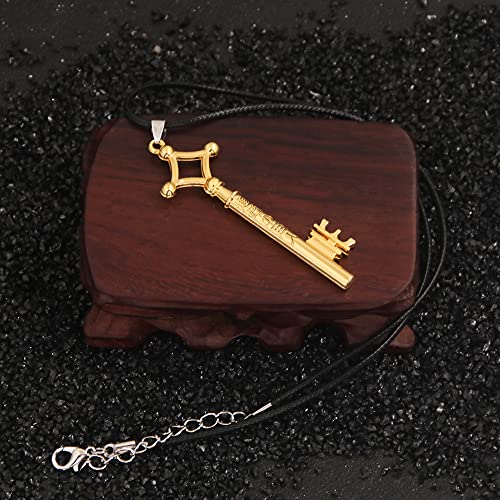 AOT Wings of Freedom Eren's Key Pendant Necklace - Shingeki No Kyojin Anime Chain - Gift for Men Women and Fans4