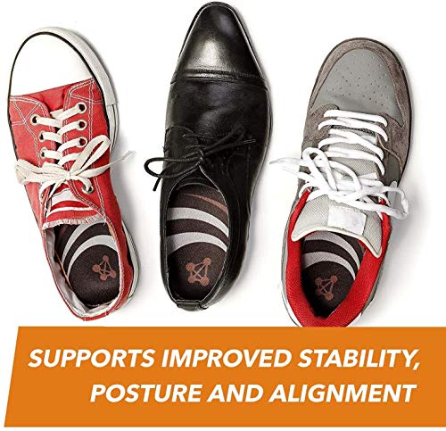CopperJoint Orthotic Insoles - Copper-Infused Moisture Wicking Shoe Inserts, Offer Firm Arch Support and Help Relieve Foot Soreness - Pair (Medium) - Thumbnail 5