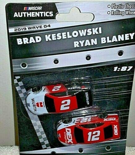 Kingsdugout 2019 Nascar Authentics Wave Brad Keselowski 12