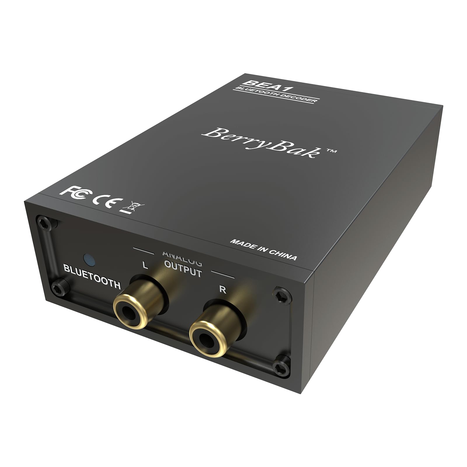 Bluetooth 5.3 Audio Receiver USB Decoder DAC QCC5171 for Home Stereo with aptX HD LDAC, Bluetooth Audio Adapter with Audiophile DAC, RCA Optical Coaxial Output for AV Receiver or Stereo Amplifier-BEA1