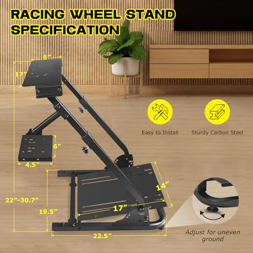 Slendor HTK-528-G17-YXZJ Racing Steering Wheel Stand thumb #3