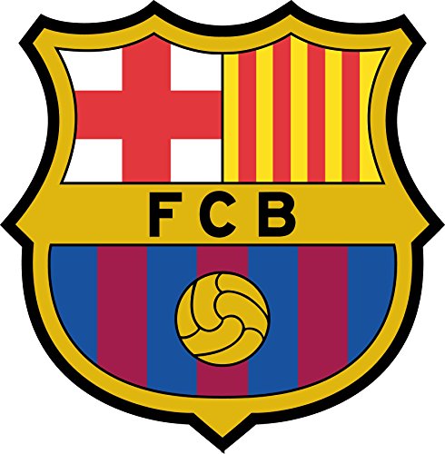 Preisvergleich Produktbild Sticker Selbstklebend Fußball FC Barcelona, 70x70cm