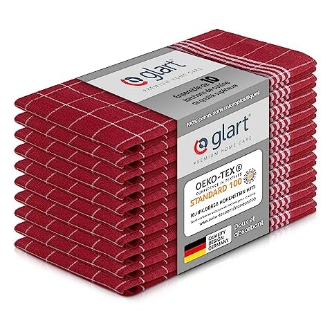 Glart Torchons de Cuisine 10 pièces Cover