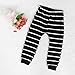 1Set Infant Baby Boy's Letter Print T-Shirt Tops+Striated Pants Outfits Clothes by FEITONG (24 Months)