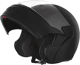Capacete Mixs Gladiator Escamoteável Robocop Classic 60 Preto Fosco