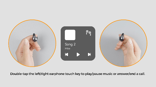 Lytmi CozyClip Open-Ear Koptelefoon, Clip-On Oordopjes Bluetooth 5.4, Lichtgewicht en Comfortabel, Heldere Audio, 22 Uur Speeltijd, IPX4 Waterdichte Sport Hoofdtelefoon voor Hardlopen en Fitness