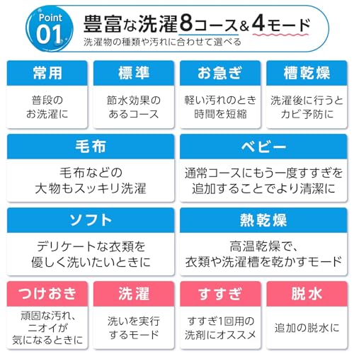 clasimple 乾燥機付き洗濯機 6.5kg