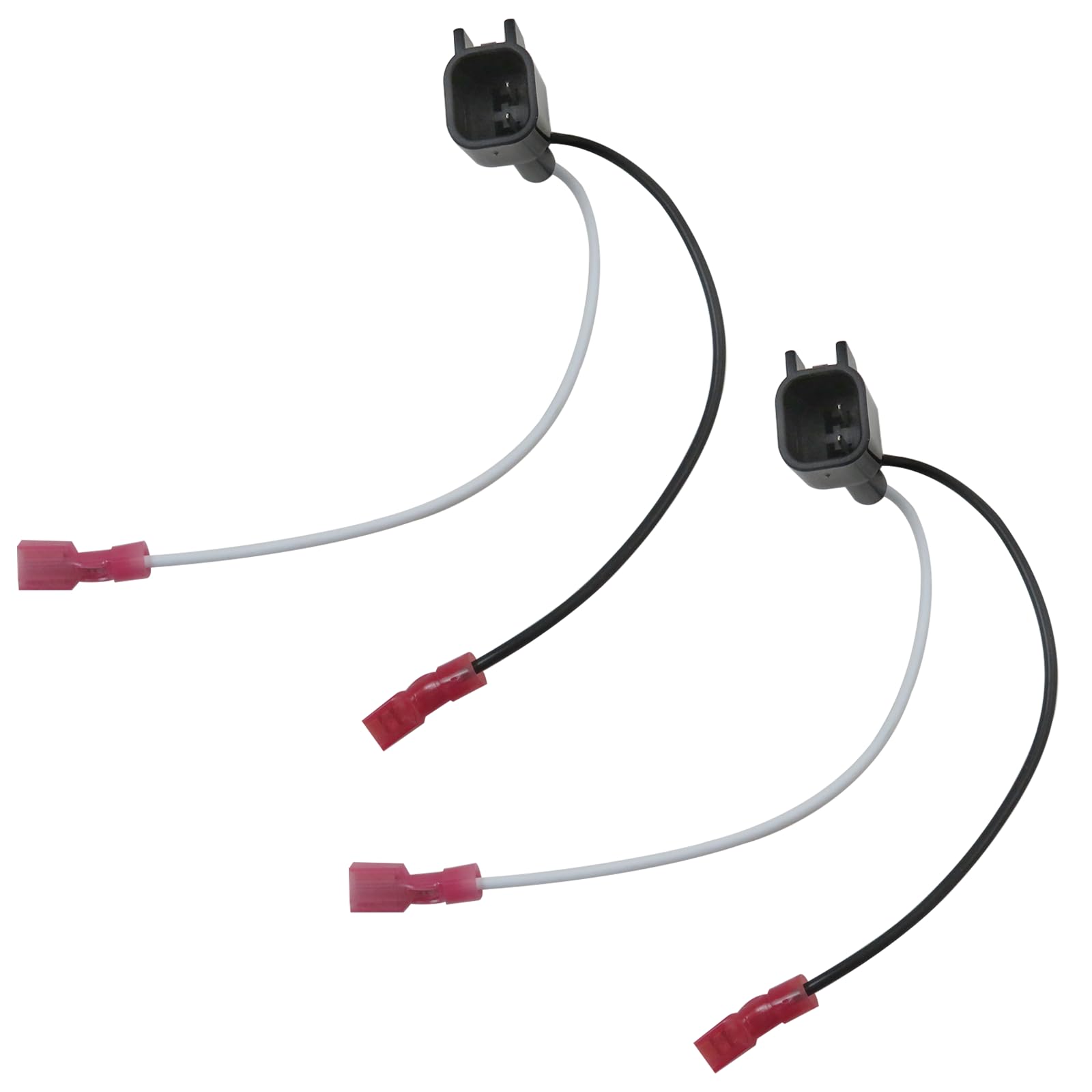 JRSHOME Front Rear Door Speaker Wiring Harness Door Speaker Cable Plug 2pcs, for 2008-2013 Mustang GT