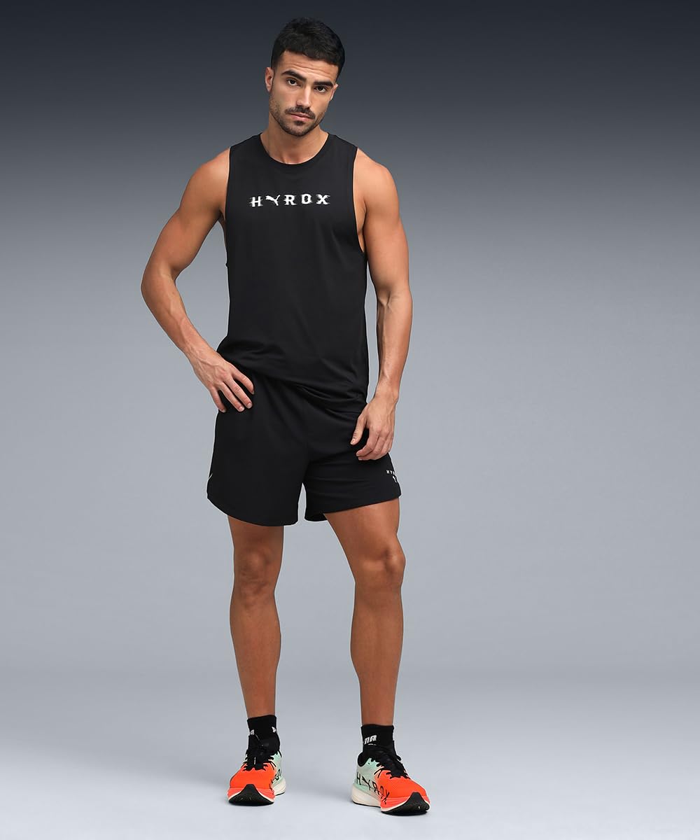 PUMA - M X Hyrox 6' Ultraweave Short, Pantaloncini in Tessuto Unisex - Adulto