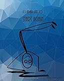 Planner Inspirational 2019: Calendar Schedule Organizer and Journal Notebook With Inspirational Quotes And cute blue Cover (January 2019 through December 2019)