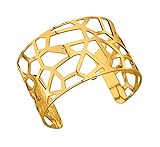 Les Georgettes Damen-Armreifen Messing GIRG40